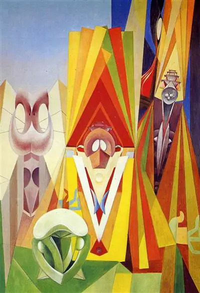 Feast of the God Max Ernst